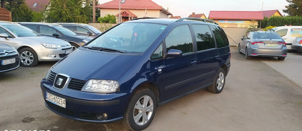 Seat Alhambra cena 19500 przebieg: 316000, rok produkcji 2008 z Pieńsk małe 529